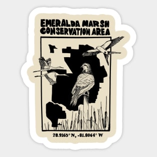 Emeralda Marsh Conservation Area Sticker